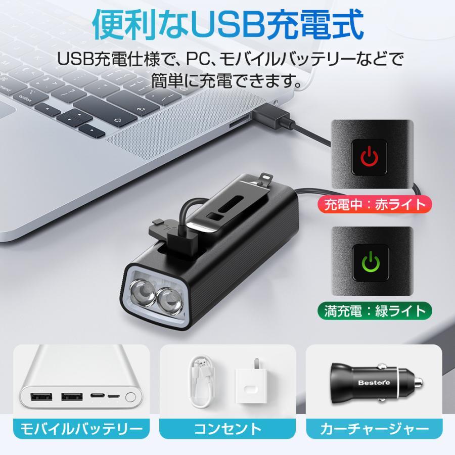 ３つで8000円、バラ売りありです！大容量薄型モバイル充電器、LEDライト付き 自転車 ライト 自転車ライト3500mAh 大容量 自転車ledライト USB