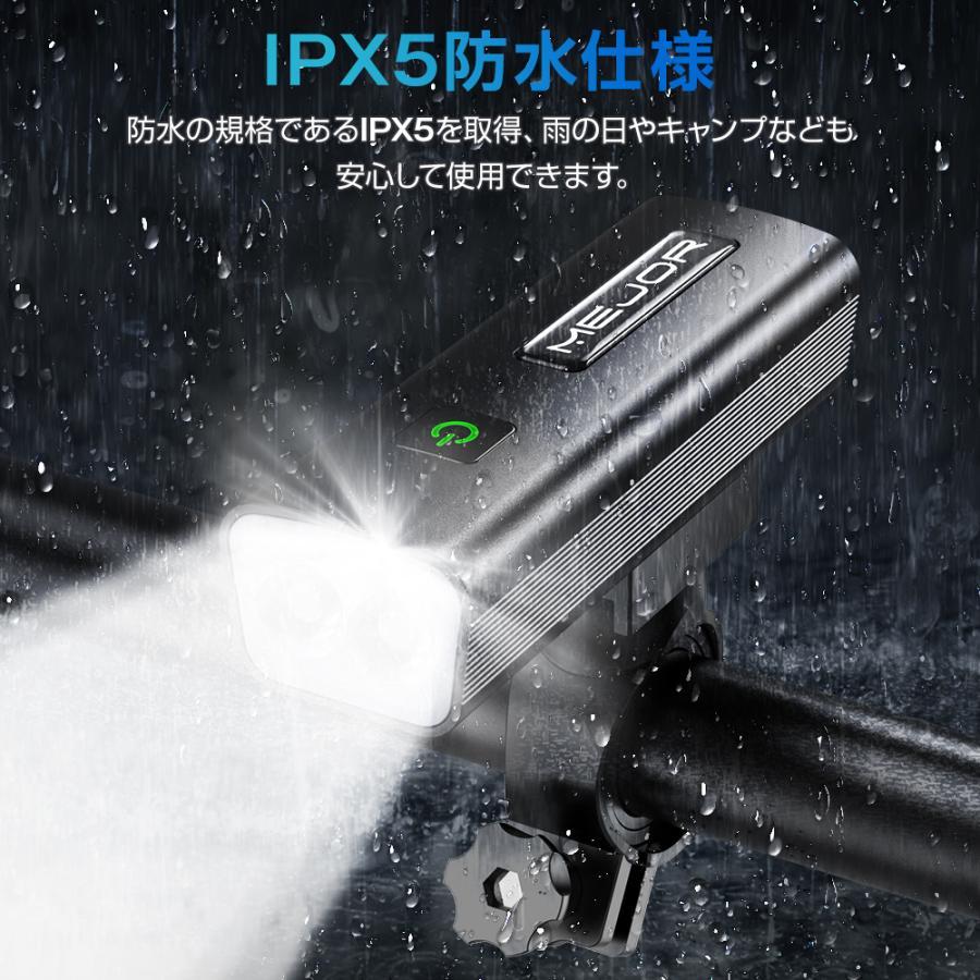 CYBER COLD MAX 4mm x 3mm セミドライ　新品未使用 自転車 ライト 自転車ライト3500mAh 大容量 自転車ledライト USB