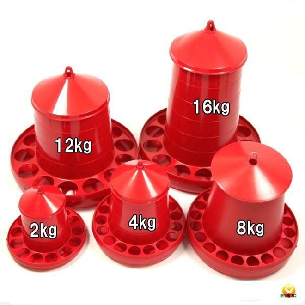 えさ入れ 不断給餌器 容量16kg にわとり ちゃぼ うこっけい Feed Red16kg Eバード 通販 Yahoo ショッピング