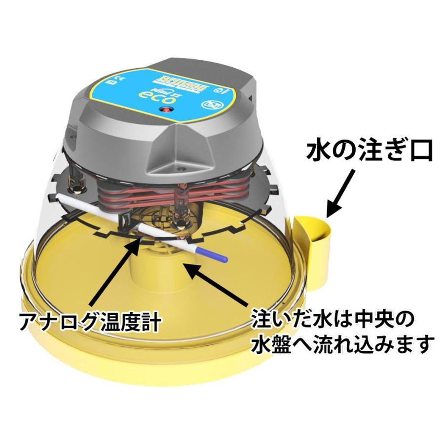ミニエコ2 英国製手動転卵孵卵器(ふ卵器・孵化機) : eバード