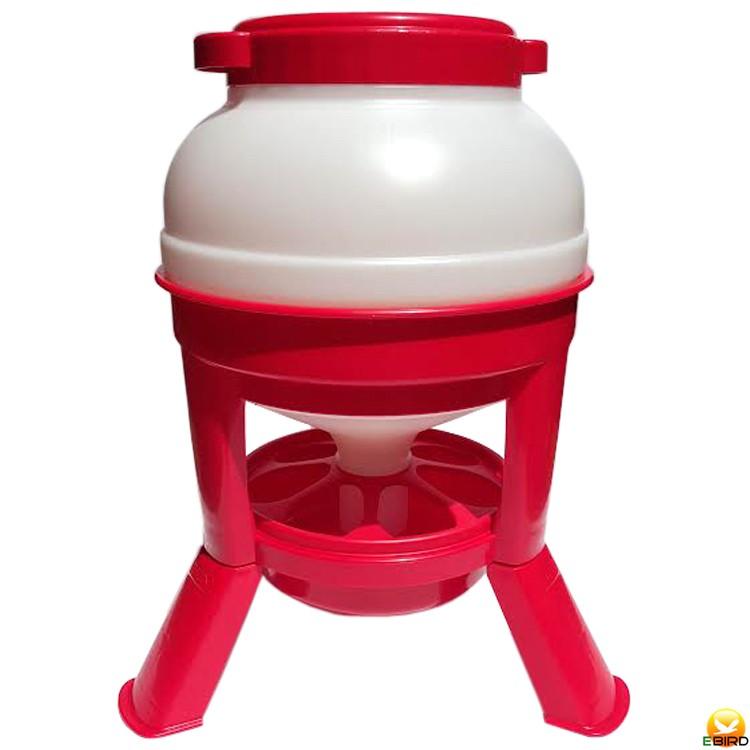 餌入れ ホッパー式自動給餌器 容量17kg にわとり キジ ウコッケイ Hopperfeeder17kg Eバード 通販 Yahoo ショッピング