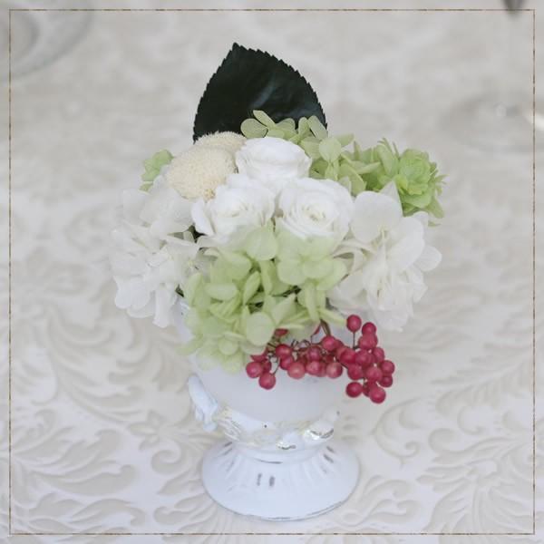プリザーブドフラワー Banbinaバンビーナ 白 花 ギフト プレゼント フラワーアレンジメント お祝い Shz4llcw0y Liliorg In