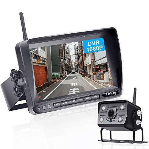 全日本送料無料 Yakry Y 06 最新版hd1080pワイヤレスバックカメラ 7インチバックモニター バックカメラモニターセット Dvr録画付き 12v ベレンコード 通販 Yahoo ショッピング 期間限定送料無料 Www Lequotidien Mr