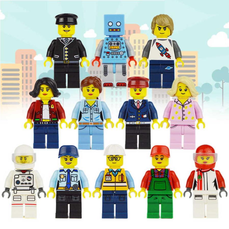 ミニフィグ 働く人 12体 セット レゴ 互換 ブロック 人形 ミニフィギュア 子 供 キッズ 男の子 女の子 おもちゃ プレゼント Sa Sabsta サバスタ ヤフーショッピング店 通販 Yahoo ショッピング