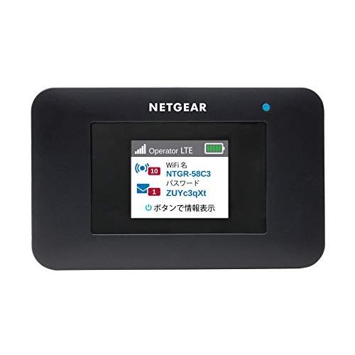 NETGEAR モバイルルーター SIMフリー 国内 docomo ネットワーク AC797-100JPS 1年保証 3G amp;海外対応 LTE 最大接続32台 FDD-LTE 入手困難