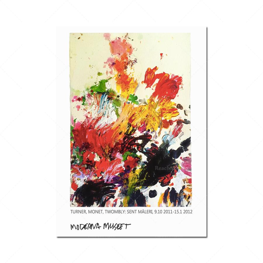 ポスター サイ トゥオンブリー Cy Twombly キャンバス アート イラスト インテリア 雑貨 海外製 枠なし 15x20cm｜believe555｜03