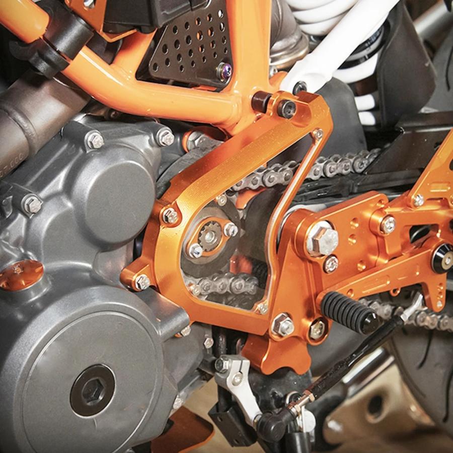 売上安い KTM 250デューク390 DUKE 2013-2020 2019 RC RC 390 フロント エンジン スプロケット 保護チェーン ガード カバー オートバイ Black