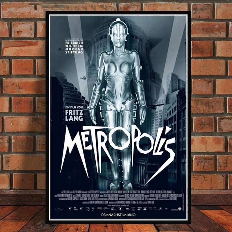 ポスター メトロポリス Metropolis ポスター 海外限定 キャンバス ポスター レトロ クラシック ドイツ 映画 芸術的 風景 枠なし 100X150cm 7｜believe555｜03