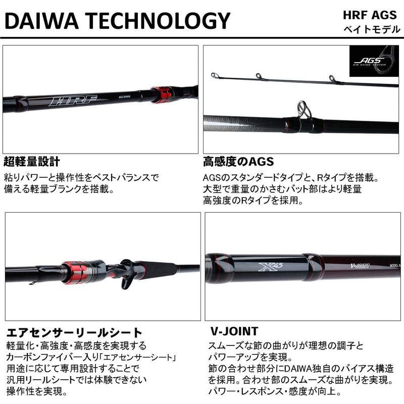 ダイワ(DAIWA) ロックフィッシュロッド HRF AGS 76MB 釣り竿 ロッド