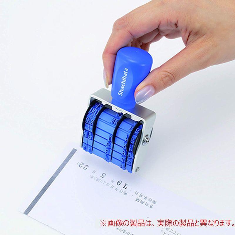 シャチハタ スタンプ 回転ゴム印 欧文8連 1号 捺印サイズ 約59×8ミリ 明朝体 印鑑、印章、スタンプ ナンバリング スタンプ,日付印8桁ゴムローリングスタンプ英語アルファベット文字番号シンボルローリングホイールひな形DIY英語26のアルファベ