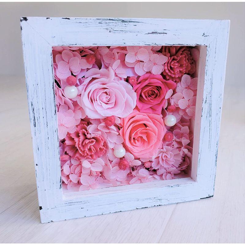 高岡花金 プリザーブドフラワー カラー Newピンク 贅沢プリザサイズ ウッドボックス クリアガラス窓付 15 極上 オシャレ華やかプリザ Funcepe Com Br