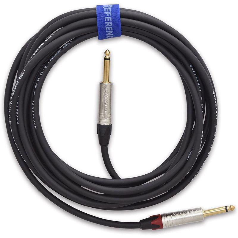 大人女性のReference Cables RIC ライブ用 ストレート-ストレート 01 黒 3m ケーブル、コネクター 