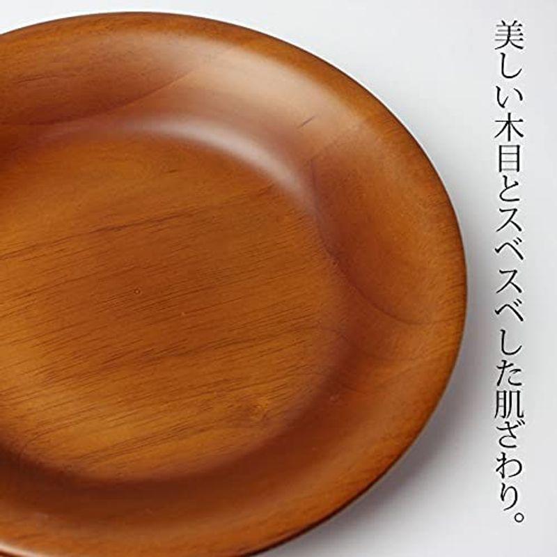 日本買い 業務用 木製 プレート 22cm 30枚セット お皿 ディッシュ