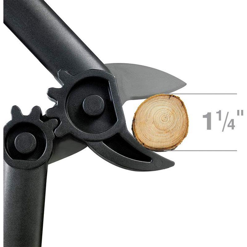 限定特価】フィスカースFiskars 7972 PowerGear太枝切鋏 15″ 農業用 千吉 金 万力 盆栽用大 幅105~155mm