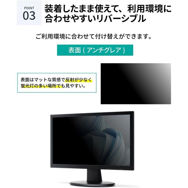 LOE(ロエ) 31.5インチ 16:9 PCモニター用 覗き見防止 保護フィルム プライバシー フィルター ブルーライトカット 光沢/非光 ロエ 5インチ PCモニター用 覗き見防止 保護フィルム プライバシー フィルター ブルーライトカット 光沢/非光
