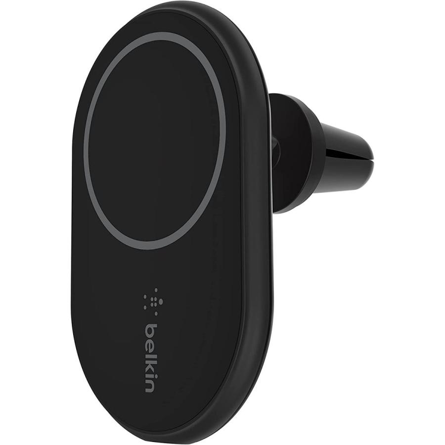 Belkin公式 ベルキン 車載充電器 MagSafe 磁器ワイヤレス 10W BOOSTCHARGE エアコン吹き出し口用 iPhone 13/12対応 WIC004btBK-NC|belkin|11