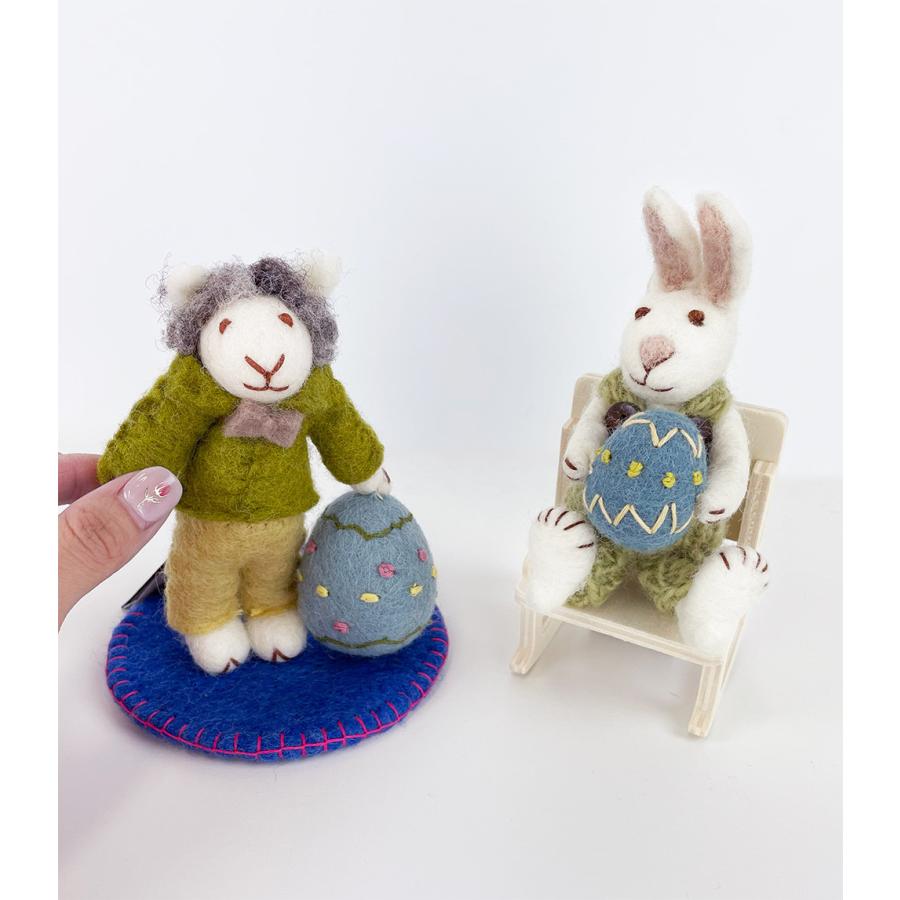en gry & sif グライアンドシフ 天然素材 ハンドメイド ひつじ エッグ