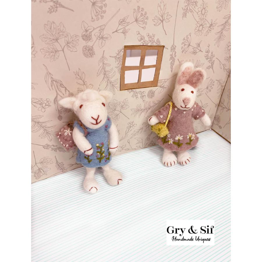 en gry & sif グライアンドシフ 天然素材 ハンドメイド うさぎ