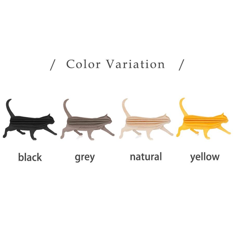 lovi（ロヴィ） 猫 置物 猫グッズ オブジェ インテリア 北欧雑貨 木製