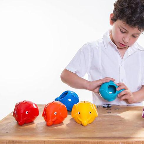 エレファントバンク ゾウ パラセット 貯金箱 北欧系雑貨 北欧