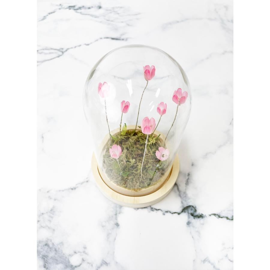 ルームライト Flower glass dome フラワーガラスドーム 東洋石創 お花