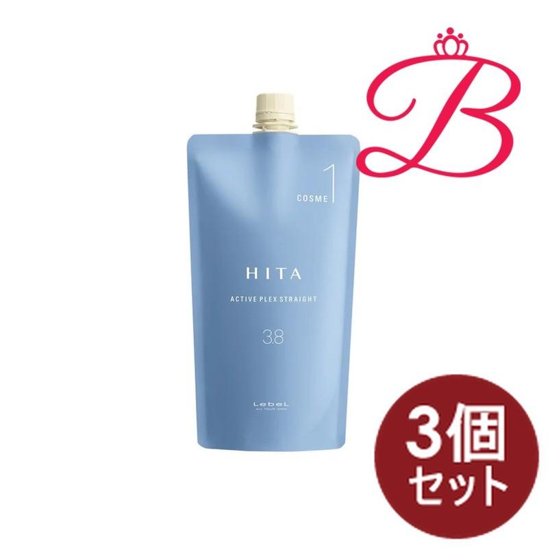HITA 【3個セット】ルベル ヒタ AP ストレート 酸性 コスメ 1 400g