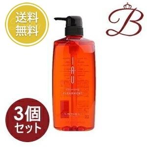 送料無料 ルベル ／ イオ クレンジング クリアメント シャンプー?600mL / LebeL 3個 IAU（ルベル） 【×3個】ルベル イオ クレンジング クリアメント