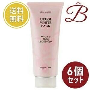 【×6個】日本オリーブ オリーブマノン うるおいホワイトパック 150g 【 爆買 】