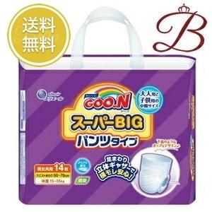 GOO.N スーパービッグパンツタイプ 14枚入り　6個 グーン GOO.N スーパービッグ パンツタイプ 14枚入×6個セット 【 爆買