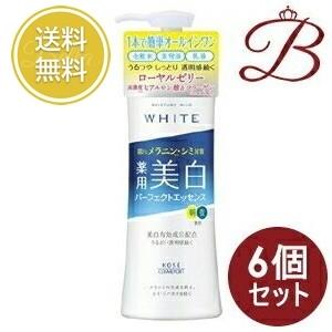 【×6個】コーセー モイスチュアマイルド ホワイト パーフェクトエッセンス 230mL｜bella-bella