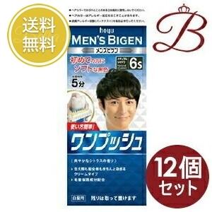ホーユー メンズビゲン ワンプッシュ 6S ナチュラルシャドウ