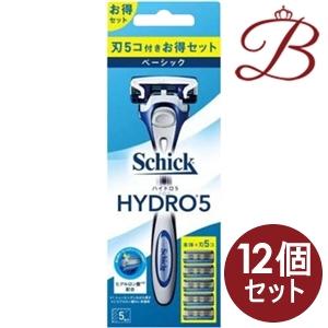 Schick シック　HYDRO5 ベーシック　12個入　3箱セット schick（シック） 【×12個】シック ハイドロ5 ベーシック コンボ