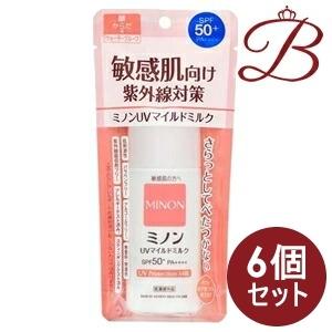 第一三共ヘルスケア 【×6個】ミノン UVマイルドミルク 80ml 【 爆買 