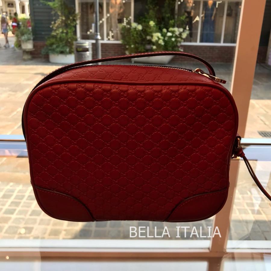 グッチシマ GUCCI グッチ レディース GG型押し レザーショルダー 