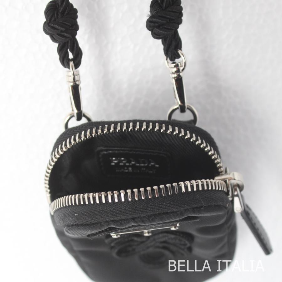 PRADA プラダ レディース ポシェット ミニショルダーポーチ 黒 セールの画像