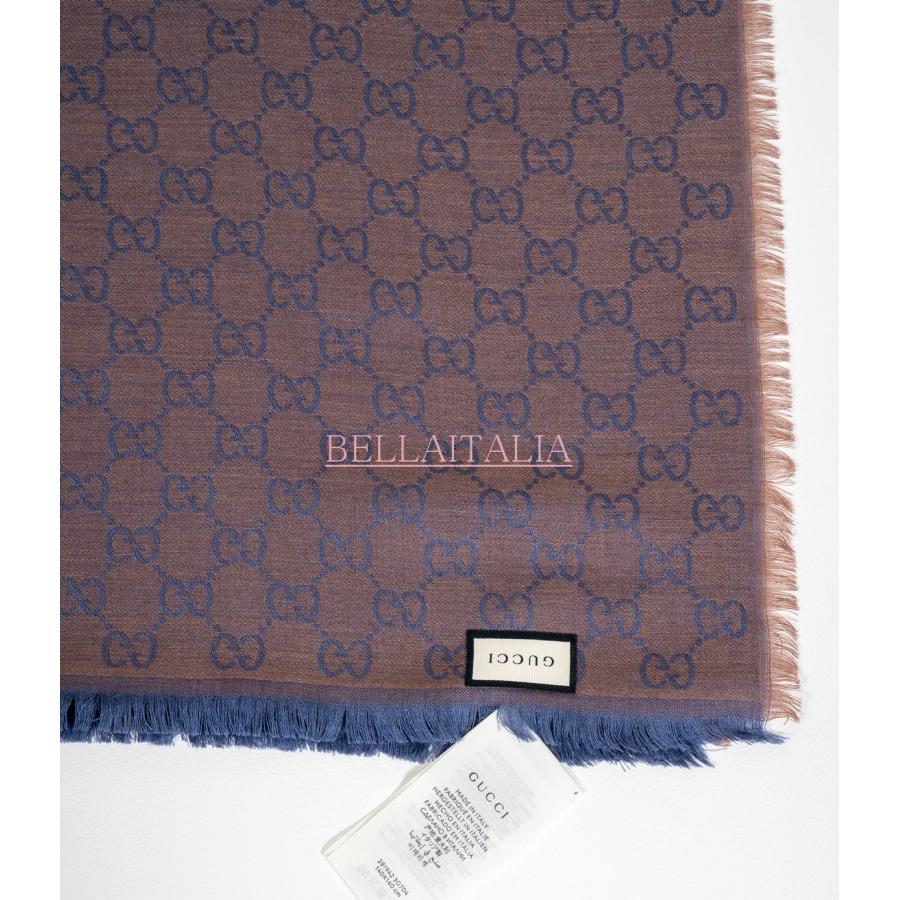 グッチ GUCCI スカーフ レディース 大判 正方形 シルクウール セールの画像