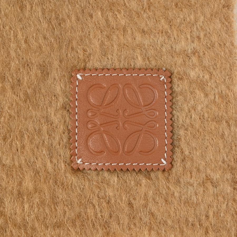 ロエベ スカーフ loewe ウールモヘア ストライプ マフラー : BELLA