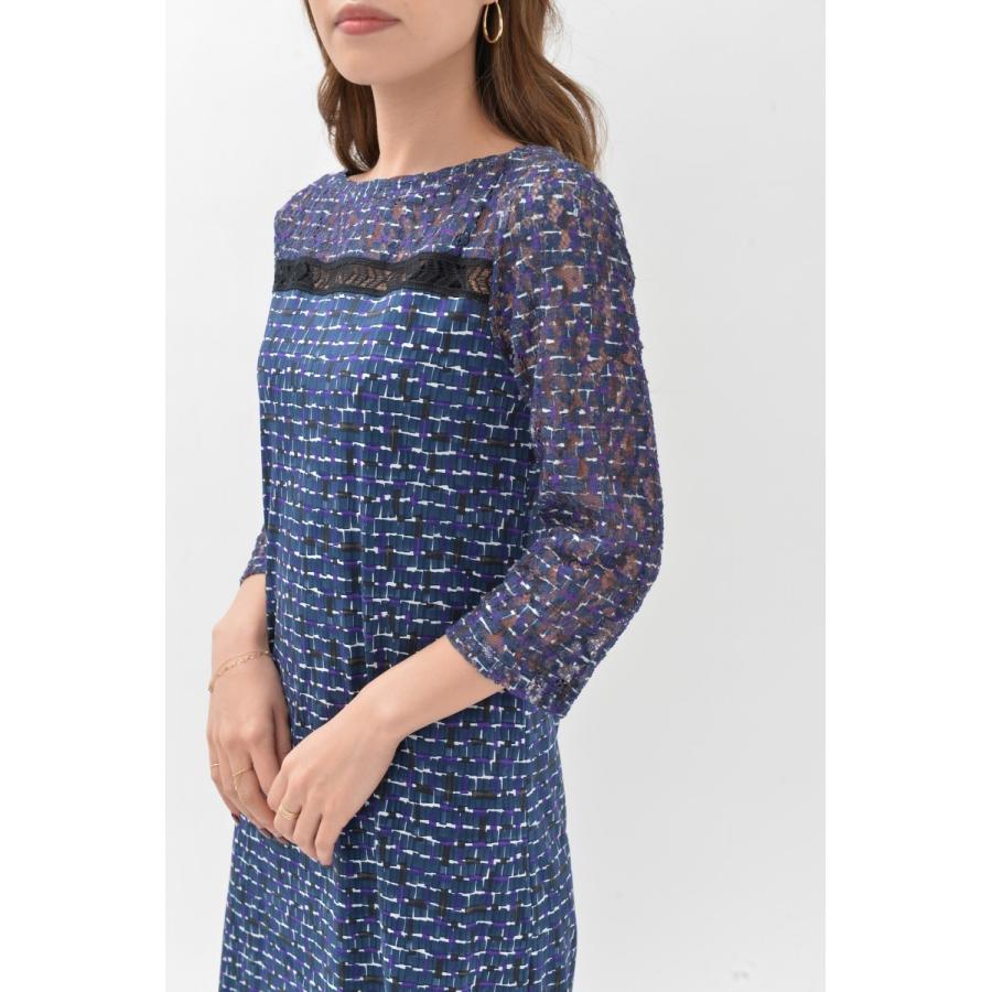 ボッテガヴェネタ ワンピース 春 秋 冬 Bottega Veneta きれいめ 女らしいシルエット お袖短め レース柄 プリント柄 ひざたけ 779 Bella Italia 通販 Yahoo ショッピング