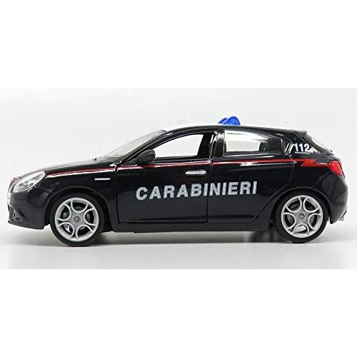 BURAGO アルファ ロメオ ジュリエッタ 2010 イタリア軍 警察 ミニカー 1/24 ALFA ROMEO GIULIETTA カラビニエリ｜bellamacchina｜02