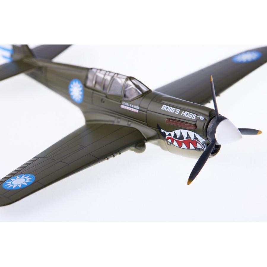 アメリカ陸軍 戦闘機 ダイキャスト モデル 1/72 カーチス ウォーホーク P40N CURTISS WARHAWK 1938 塗装済み完成品｜bellamacchina｜06