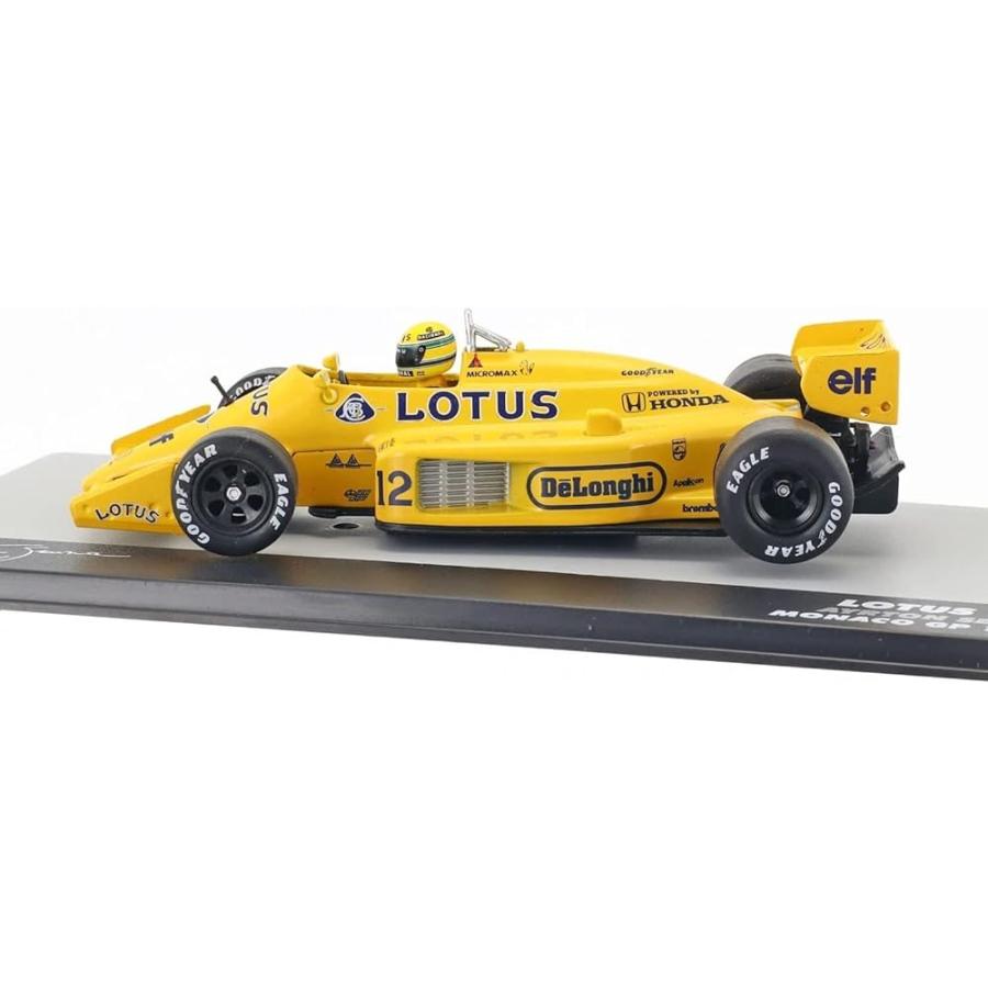 F1 ミニカー 1/43 ロータス 99T モナコGP 1987 アイルトン セナ
