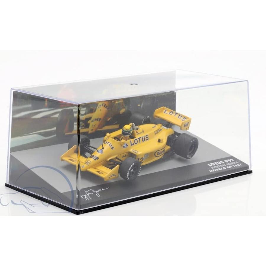 F1 ミニカー 1/43 ロータス 99T モナコGP 1987 アイルトン セナ