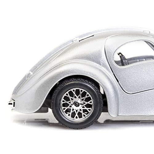 ブラーゴ ブガッティ ミニカー 1/24 アトランティック BUGATTI ATLANTIC TYPE 57SC 1936 (シルバー)｜bellamacchina｜06