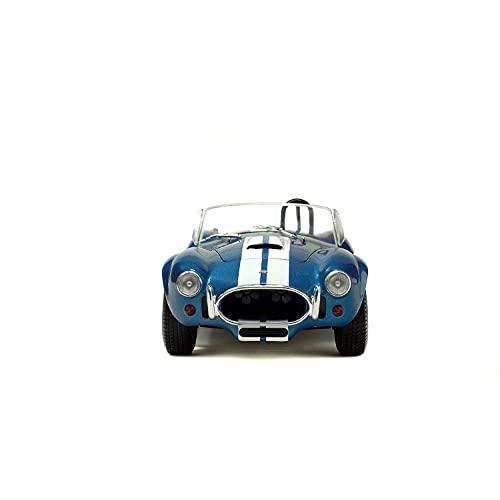 ソリド AC シェルビー コブラ ミニカー 1/18 AC COBRA SHELBY 427 MKII SPIDER 1965 (メタリックブルー)｜bellamacchina｜04