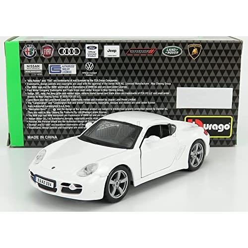 BURAGO ポルシェ ケイマン ミニカー 1/32 PORSCHE CAYMAN S 2007 (ホワイト)｜bellamacchina｜04