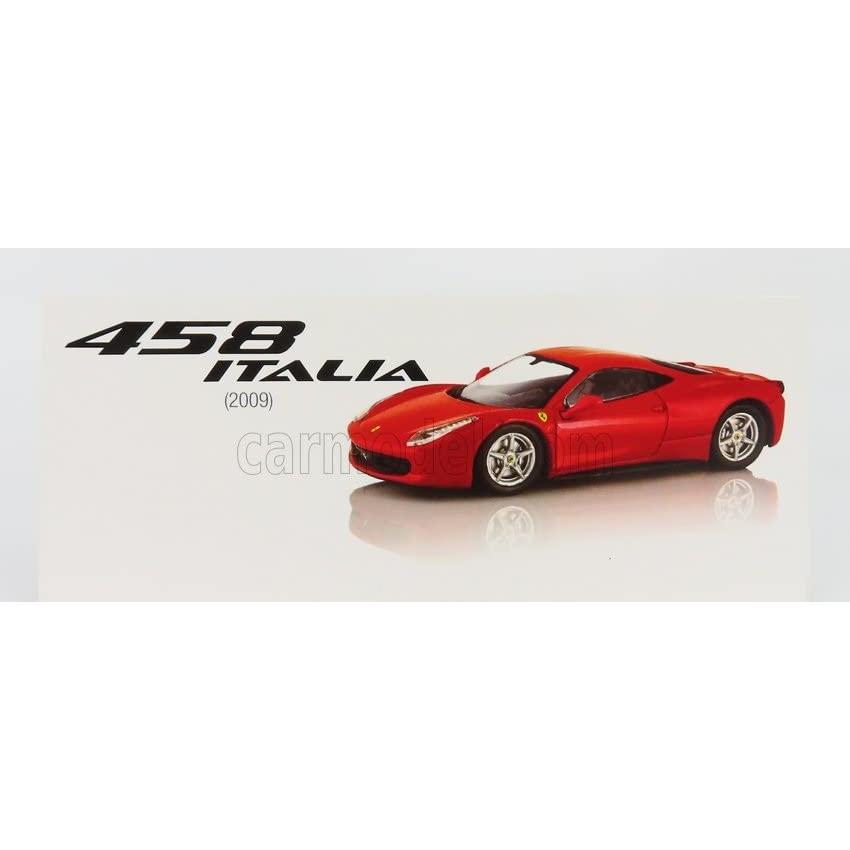 フェラーリ ミニカー 1/43 FERRARI 458 イタリア 2009 (レッド