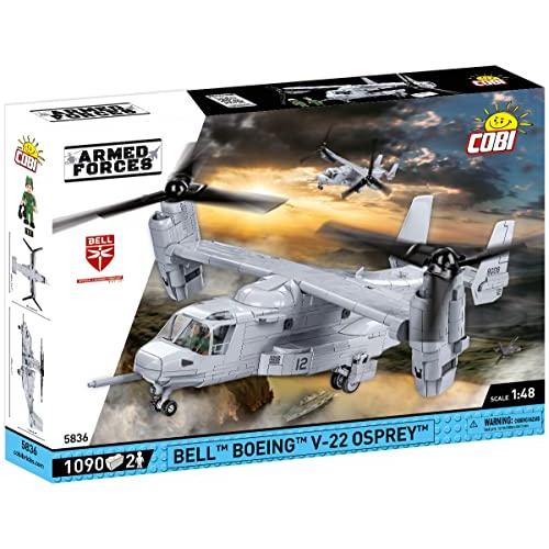 【 LEGO対応 EU ブロック おもちゃ】COBI コビ アメリカ空軍 ヘリコプター オスプレイ V-22 Osprey 1/48  1090ピース｜bellamacchina｜02