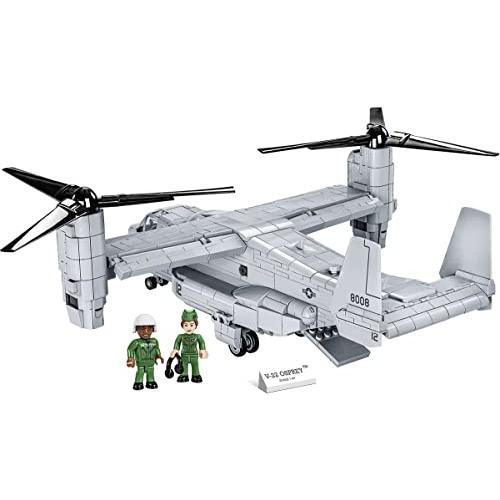 【 LEGO対応 EU ブロック おもちゃ】COBI コビ アメリカ空軍 ヘリコプター オスプレイ V-22 Osprey 1/48  1090ピース｜bellamacchina｜05