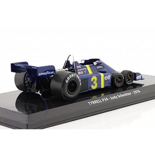 F1 ミニカー 1/24 ティレル TYRRELL P34 ジョディー シェクター6輪