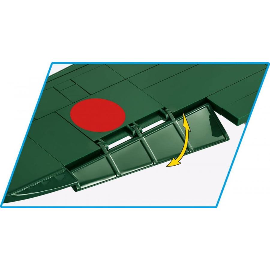 【 LEGO対応 EU ブロック おもちゃ】COBI コビ 日本陸軍 戦闘機 1/32 飛燕 ひえん KI-61 川崎航空機 三式戦闘機 324ピースの画像